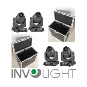 4 x INVOLIGHT MH50S + GOTOWE SHOW DMX SET-1