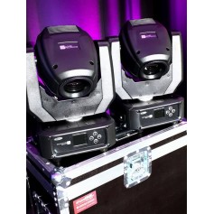 2 x SHOWTEC PHANTOM 65 CASE SET