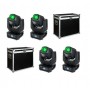 4 x SHOWTEC PHANTOM 65 CASE SET 4