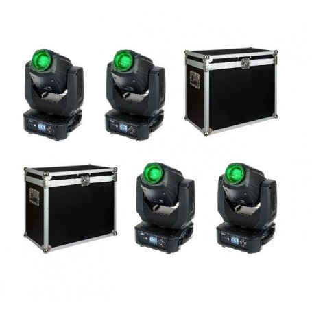 4 x SHOWTEC PHANTOM 65 CASE SET 4