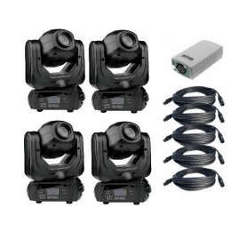 4 x FRACTAL GOBO PRISM 60 + GOTOWE SHOW DMX SET-7