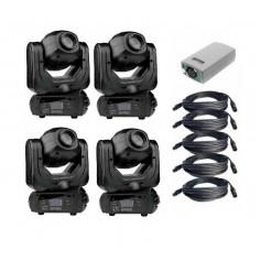 4 x FRACTAL GOBO PRISM 60 + GOTOWE SHOW DMX SET-7