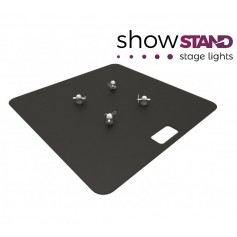 SHOWStand QUA 290 PODSTAWA STALOWA 80X80 CZARNA