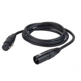 Przewód DMX XLR/XLR 3PIN 1m