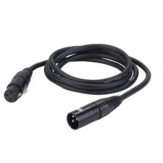 Przewód DMX XLR/XLR 3PIN 1m