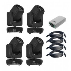 4 x FRACTAL PRISM 60 PLUS + GOTOWE SHOW DMX SET-8